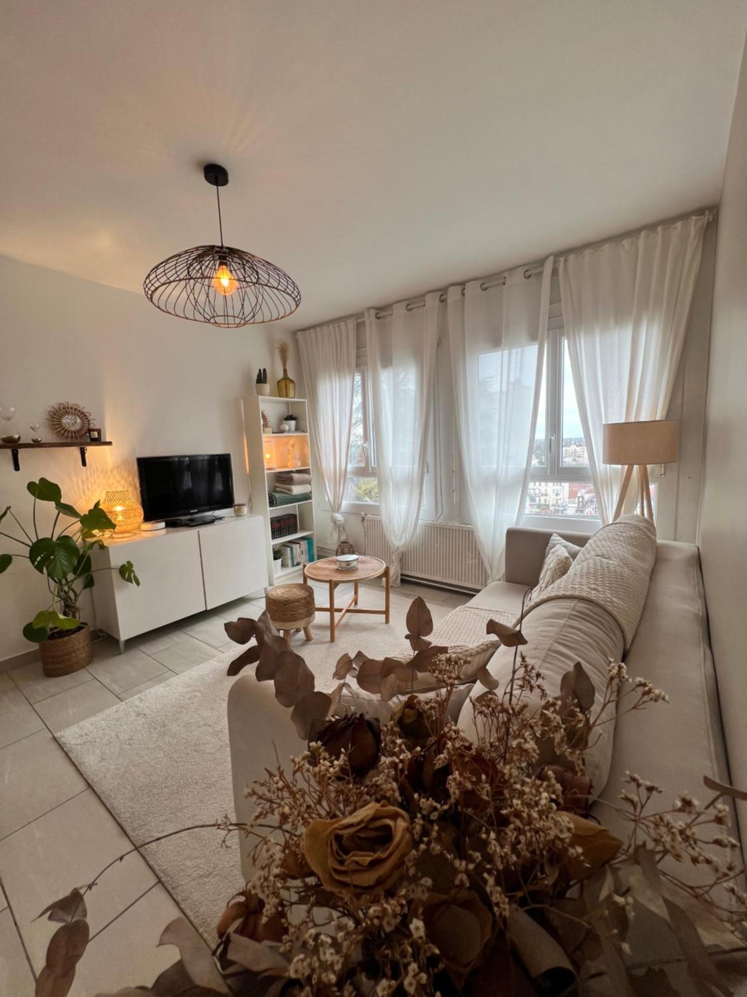Appartement Le Bellevue - T3 - Gare & Les Jardins Darcy - Parking Free à Dijon Extérieur photo